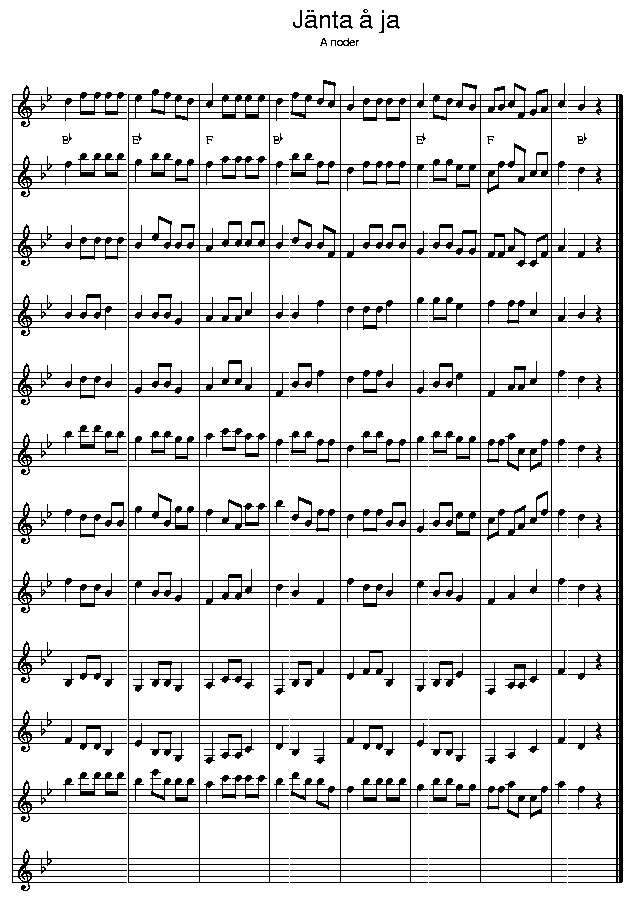 hambo, music notes A2; CLICK TO MAIN PAGE